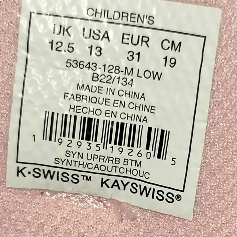 K-SWISS Leather Sneakers